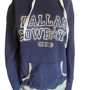 Dallas Cowboys women’s Herstyle Navy Blue Graphic Hoodie M
